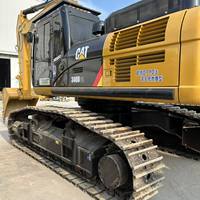 Excavatrice sur chenilles d'occasion Caterpillar CAT340D2L 40 tonnes, 90% neuve, avec moteur, pompe et alternateur d'origine
