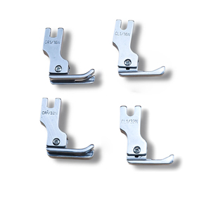 CR1/16N CR1/32N CL1/16N CL1/32N macchina da cucire industriale <span class=keywords><strong>destra</strong></span> sinistra pressa di compensazione piedino fatto da acciaio punto di blocco Standard - Product Image 4