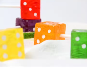 เครื่องขึ้นรูปลูกบอลอมยิ้มรูปดาวรสชาติเขตร้อนอัตโนมัติสภาพใหม่พร้อมส่วนประกอบ PLC สำหรับโรงงานลูกอมแข็ง - Product Image 3