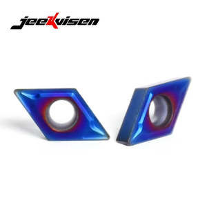 Jeekvisen DCMT070204 <b>Lathe</b> Cutting Tools 10PCS/BOX Cemented Carbide Turning Inserts Box Package - Product Image 4