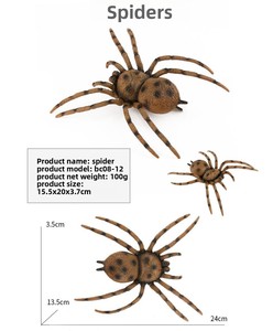 Modèles réalistes d'insectes du monde naturel : Cigale, Gélatineuse, Scarabée à fèces – Jouet éducatif en PVC pour enfants - Product Image 5