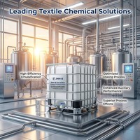 Émulsifiant JNM-B auxiliaire pour l'impression et la teinture textile, détergent mouillant enzymatique compatible pour le prétraitement des tissus hydrophobes