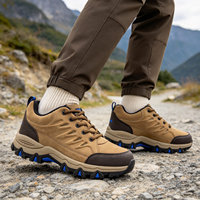 Nouvelles chaussures de randonnée d'extérieur, résistantes à l'usure, en caoutchouc PU, à lacets, pour le sport et l'escalade