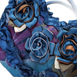 Sac à main coréen tendance pour femme, sac de maman, pochette pour téléphone portable et clés, avec fermeture éclair en dentelle de couleur unie, en polyester Tanjing - Product Image 5