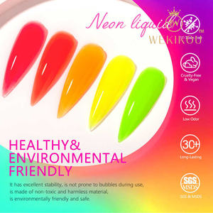 Gel de construction liquide néon d'été pour ongles Gel UV à durcissement rapide Constructeur de gel liquide - Product Image 6