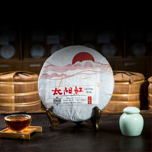 ชาดำ/แดงอัดก้อน ยูนนาน ต้นชาโบราณ หมักแบบออร์แกนิก ตากแห้ง 388 กรัม ชาแบบปูเอ่อร์ บรรจุในถุง - Product Image 1