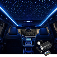Kit de plafonnier LED 36W RGBW pour voiture, effet ciel étoilé, étoiles filantes, fibre optique