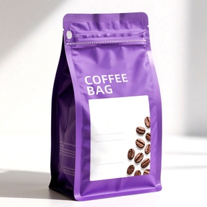 Bolsas de Fondo Cuadrado Personalizadas al por Mayor, de Aluminio, de 250g, 500g y 1kg, con Cierre y Válvula para Café - Product Image 3