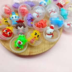 Llaveros de juguete Gashapon transparentes de 32 mm, regalos de máquina Gashapon que funciona con monedas para niños, caja sorpresa - Product Image 4