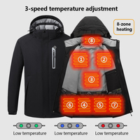 Vêtements de chasse en plein air vers le bas hommes femme veste doudounes Snowboard vestes chauffantes avec logo