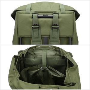 3-Day Assault Pack <b>Backpack</b> Unisex Molle System Tactical <b>Backpack</b>, External Frame Anti-theft Waterproof <b>Black</b> <b>Backpack</b> - Product Image 4