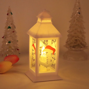 <strong>Hanging</strong> <strong>Lantern</strong> Classic <strong>Christmas</strong> Light Xmas Santa Table Lamp Ornament LED Flicker Candle Decorations Gifts Outdoor Lighting - Product Image 5