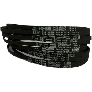 สายพานไทม์มิ่งซิงโครนัส S2M426 กว้าง 15 มม. ระยะพิทช์ 5 มม. สายพานส่งกำลังอุตสาหกรรมแบบยาง สำหรับโรงงานผลิต - Product Image 1