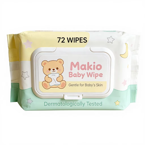 ผ้าเช็ดทำความสะอาดสำหรับเด็ก 120 ชิ้น สูตรอ่อนโยน ปราศจากสารก่อภูมิแพ้ สำหรับดูแลผิวทารกแรก<span class=keywords><strong>เกิด</strong></span> - Product Image 3