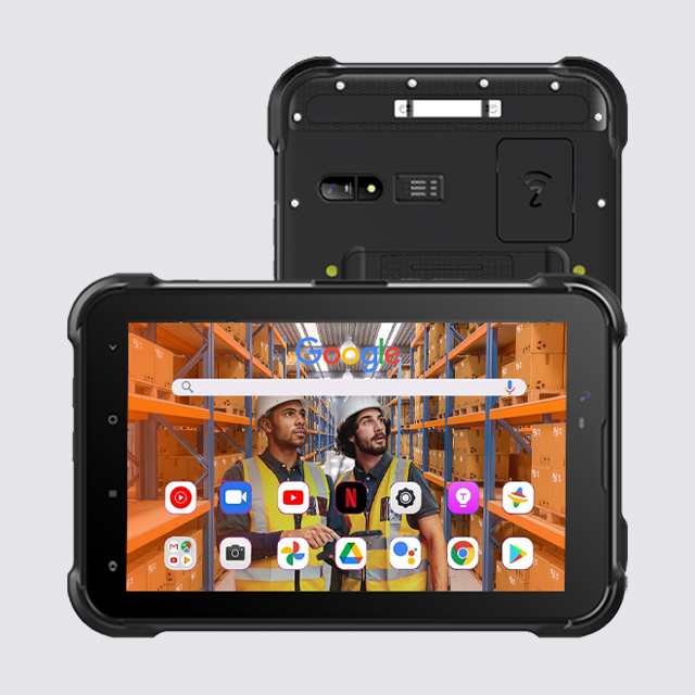 8inch Android Ip65 Rugged Tablet With Nfc Biometric Fingerprint Tablet Pc Rugged Android 10.0 Industrial Tablet Pc Computer