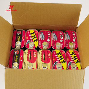 สดการผลิตที่ดีเยี่ยมเกรดกระป๋องปลาซาร์ดีนในน้ำมันพืช - Product Image 4