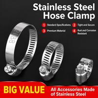 Collier de serrage réglable en acier inoxydable pour tuyau de carburant, type serpentin, en promotion