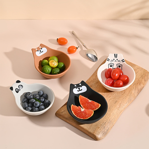 Silicone Hàn Quốc Thiết Kế Phim Hoạt Hình Mini Gia Vị Bát Dễ Thương Không-Trượt Ngâm Nước Sốt Khay Quà Tặng Doanh Nghiệp Nhà Bếp Ăn Bộ Đồ Ăn - Product Image 6