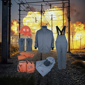 ARC flash phù hợp với 33kv điện áp cao an toàn 45 Cal phù hợp với - Product Image 1
