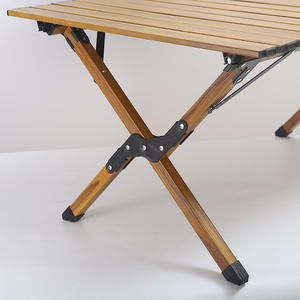 Mesa Plegable Portátil Ligera para Exteriores, Mesa de Aluminio Plegable para Campamento y Picnic con Bolsa - Product Image 4