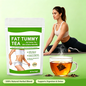 Sachets de thé détoxifiant OEM pour le ventre, à base de plantes naturelles, Moringa, Feuille de Lotus, Thé <span class=keywords><strong>Oolong</strong></span>, stimule le métabolisme, bien-être corporel, 20 sachets de thé - Product Image 1