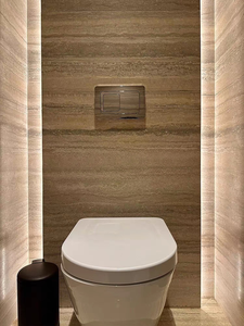 Stile Moderno Minimalista, <span class=keywords><strong>Dimensioni</strong></span> 1200*2700*9, con Pietra Bruciata, Parete TV, Tavolino Laterale, Mobile Porta Vino - Product Image 3