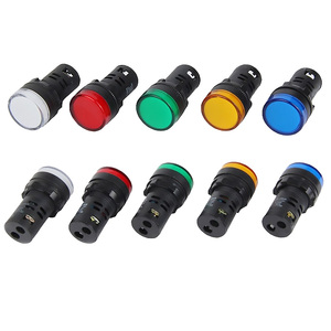 Tùy chỉnh <span class=keywords><strong>Red</strong></span> LED chỉ số ánh sáng AD16-22DS thiết bị chỉ số sức mạnh với vật liệu nhựa tùy chỉnh chỉ số sức mạnh ánh sáng - Product Image 6