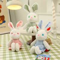 Pendentif en peluche de 4 pouces rembourré de coton PP, vente en gros, porte-clés de voiture, breloque pour sac à dos, accessoire de poupée, mignon, pour les 5-7 ans, unisexe, fabriqué en Chine