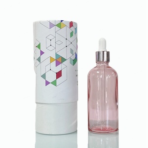 ขวดแก้วสีอำพันชมพูแบบด้านสีดำ ขนาด 5 10 15 20 30 50 60 100 มล. สำหรับบรรจุน้ำมันหอมระเหย พร้อมกล่อง - Product Image 3