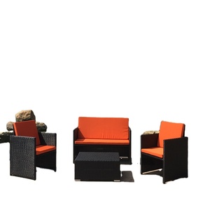 Barato al aire libre sofá de <span class=keywords><strong>ratán</strong></span> conjunto de diseño Simple <span class=keywords><strong>sintético</strong></span> sofá de <span class=keywords><strong>ratán</strong></span> utilizado <span class=keywords><strong>muebles</strong></span> de Patio - Product Image 1