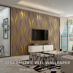 Papel Tapiz Autoadhesivo de Rayas Impermeable, Delgado y Tranquilo, Directo de Fábrica, Resistente a las Esquinas, para Interiores y Exteriores - Product Image 2