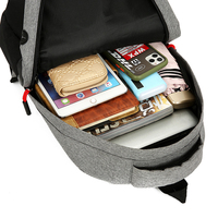 Sac à dos pour ordinateur portable QXMOVING, 3 en 1, pour homme et femme, sport, voyage, extérieur, compartiment pour ordinateur 15,6 pouces, pas cher, avec port USB de charge.