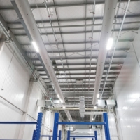 Manchon de ventilation en tissu durable pour conduits flexibles, pièces de système CVC pour fermes laitières, élevages avicoles, serres – Flux d'air uniforme