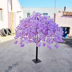 L1 4ft 5ft 6ft đám cưới sự kiện bên Bảng trang trí Faux hoa lụa chi nhánh nhân tạo Sakura cây giả hoa anh đào cây - Product Image 5