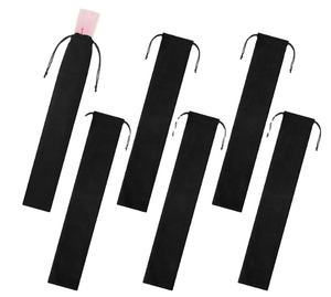 Large Wholesale Custom Logo Black Flannel Velvet Pouch Gift <b>Drawstring</b> Bag Packaging Velvet Jewelry Pouch Bag - Product Image 1