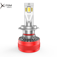 Ampoule de phare LED à commande vocale 3000k 6000k 4300k H1 H4 H7 H11 9005 9006 9012 Ampoule de phare antibrouillard Canbus 150w Haute puissance Lumière de voiture