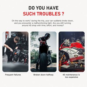 Outil de diagnostic moto 12V pour M100 Pro avec garantie d'un an pour Triumph/Yamaha/Ducati/-Scanner de réglage du régime au ralenti - Product Image 5