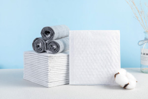 Tapis d'apprentissage de la propreté pour chiots, biodégradable, anti-fuite, séchage rapide, super absorbant, imperméable, directement de l'usine - Product Image 5