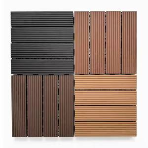 Wood Plastic Composite Decking Interlocking Waterproof DIY WPC Outdoor Floor Patio Deck Tiles - Product Image 4