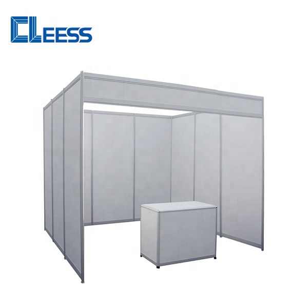 3x3 Portable Aluminum Exhibition Booth - Durable & Cost-effective
