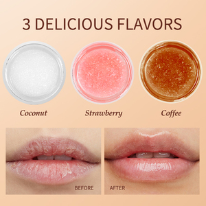 0.7oz Natural Sugar <b>Lip</b> Exfoliating Scrub <b>Cream</b> Repair <b>Lip</b> Lines Moisturizing Exfoliator For Rough Peeling <b>Lips</b> for <b>Lip</b> Care - Product Image 2