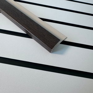 Thiết kế hiện đại mô hình gỗ in PVC gạch TRIM hồ sơ PVC U hình dạng cạnh TRIM PVC gạch góc dải cho sàn tường - Product Image 3