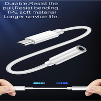 Adaptateur pour écouteurs USB Type C 3,5 mm, câble audio AUX, convertisseur de casque USB C pour Samsung pour iPhone 16