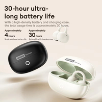 Earphone Lenovo RS108 Open Ear Clip Bass Tahan Air Gaming Sport BT Wireless Tws Peredam Kebisingan, Laris Terjual