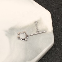 Nouvelle conception, accessoires de fabrication de bijoux de haute qualité, fermoir fleur en argent 925, marque Tianmeng, modèle SSP01