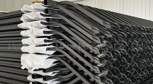 Protección de bordes residenciales, VALLA DE Panel superior de curva de acero de Zinc Popular para casas, sitios de construcción, balcones, marco de Metal duradero - Product Image 3