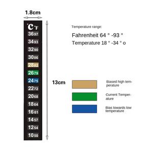เครื่องวัดอุณหภูมิตู้ปลาแบบตั้งโต๊ะใช้งานง่ายสติกเกอร์พลาสติกสะดวกและเป็นมิตรกับสิ่งแวดล้อม - Product Image 4
