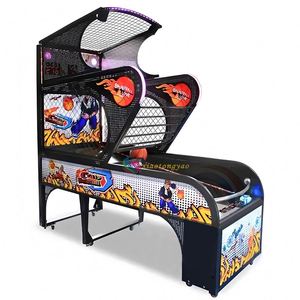Máquina de Baloncesto Electrónica Automática de Lujo para Carnaval, Operada con Monedas, en Inglés, Color Personalizado - Product Image 4