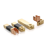 Broches de prise BS 13A UK en bronze, 3 broches électriques UK en cuivre, standard britannique