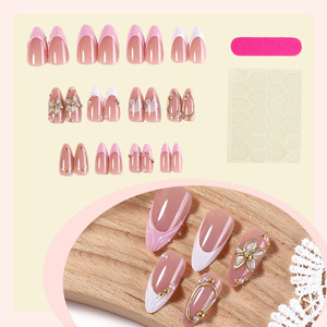 <span class=keywords><strong>Uñas</strong></span> <span class=keywords><strong>Postizas</strong></span> de Lujo 3D al por Mayor, <span class=keywords><strong>Uñas</strong></span> Artificiales de ABS con <span class=keywords><strong>Pegamento</strong></span> y Logotipo Personalizado <span class=keywords><strong>para</strong></span> Chicas - Product Image 2